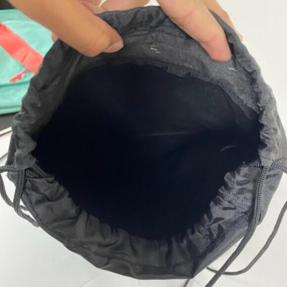 Disney Mickey & Minnie Mouse Black Drawstring Backpack - Picture 4 of 4